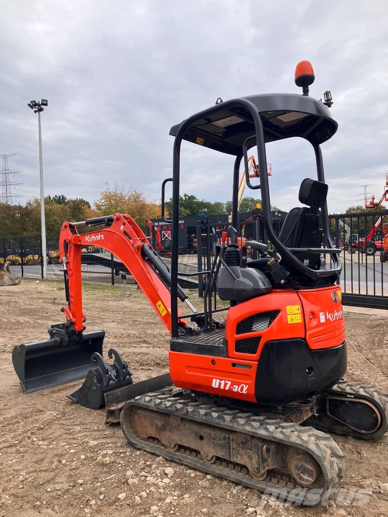 Kubota U17-3 حفارات صغيرة أقل من 7 طن (حفارات صغيرة)