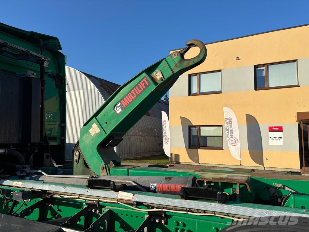 Scania G500 6x2*4 EURO6 + RETARDER + HOOKLIFT 1470mm Camion ampliroll