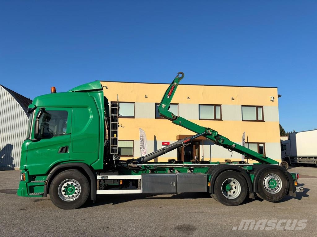 Scania G500 6x2*4 EURO6 + RETARDER + HOOKLIFT 1470mm Camion ampliroll