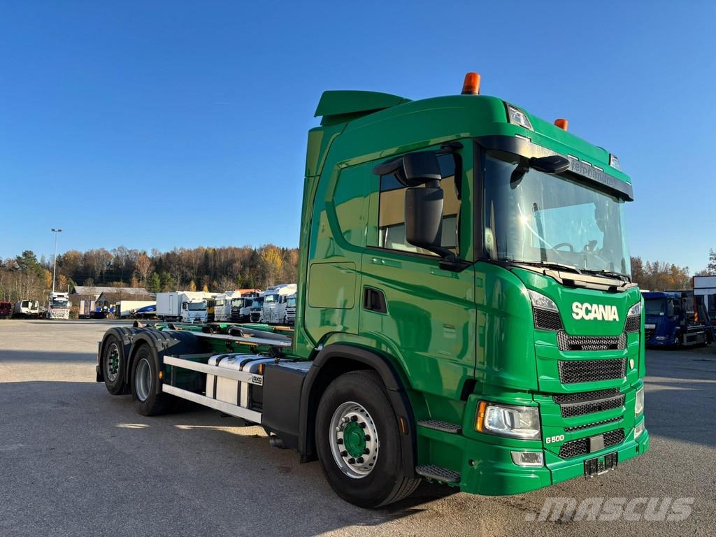 Scania G500 6x2*4 EURO6 + RETARDER + HOOKLIFT 1470mm Camion ampliroll