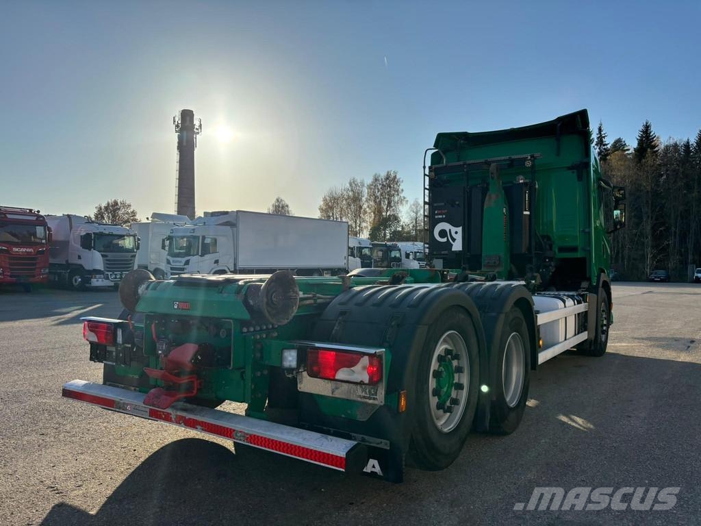Scania G500 6x2*4 EURO6 + RETARDER + HOOKLIFT 1470mm Hákový nosič kontejnerů