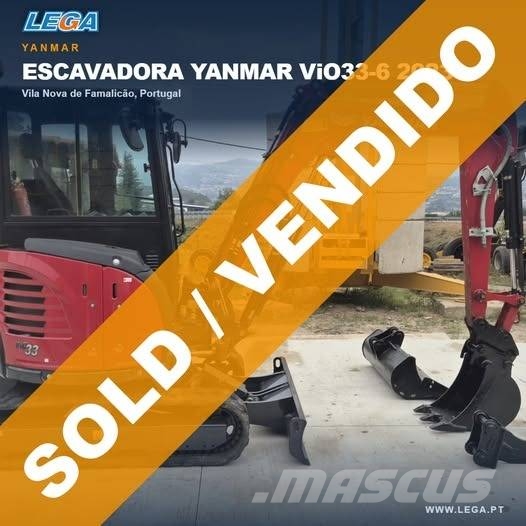 Yanmar VIO33-6 Minigraafmachines < 7t