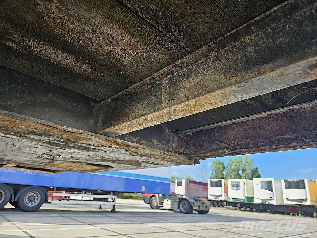 Varmo 1 AXLE PLATFORM FORKLIFT CONNECTION Semirremolques de plataformas planas/laterales abatibles