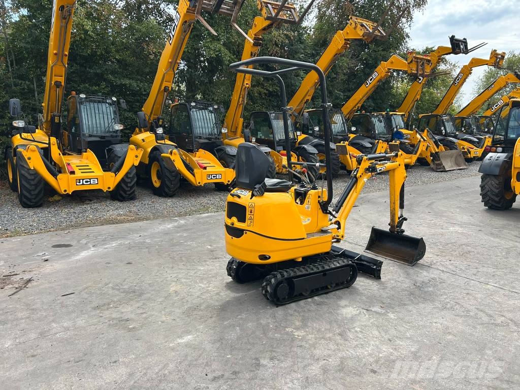 JCB 8008 Mini ekskavatörler, 7 tona dek