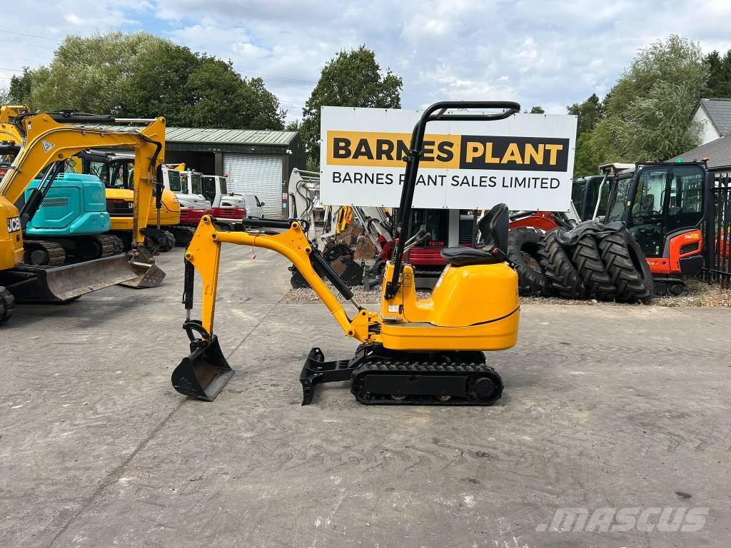 JCB 8008 Mini ekskavatörler, 7 tona dek