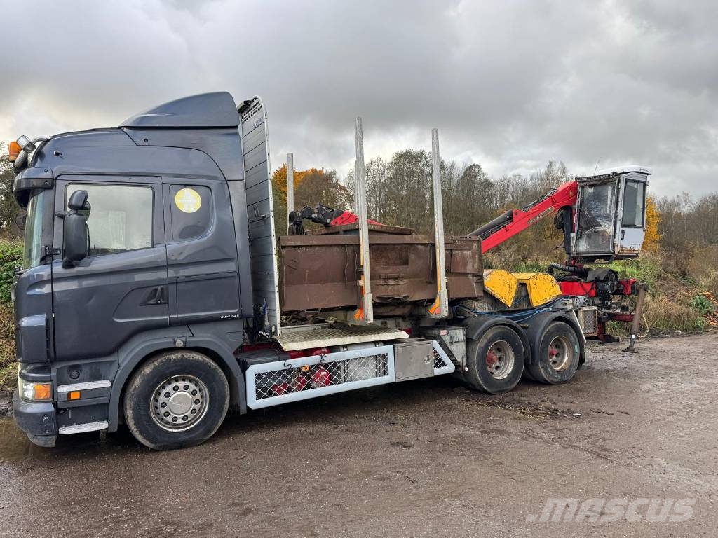 Scania R620 Transportes de madera
