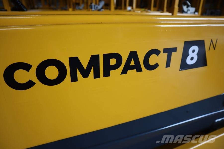 Haulotte Compact 8N Valid inspection, *Guarantee! 8m Workin Scissor lifts