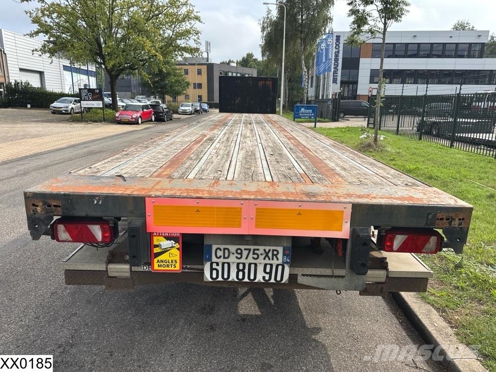 Fruehauf open laadbak Lift axle Vlakke laadvloeren