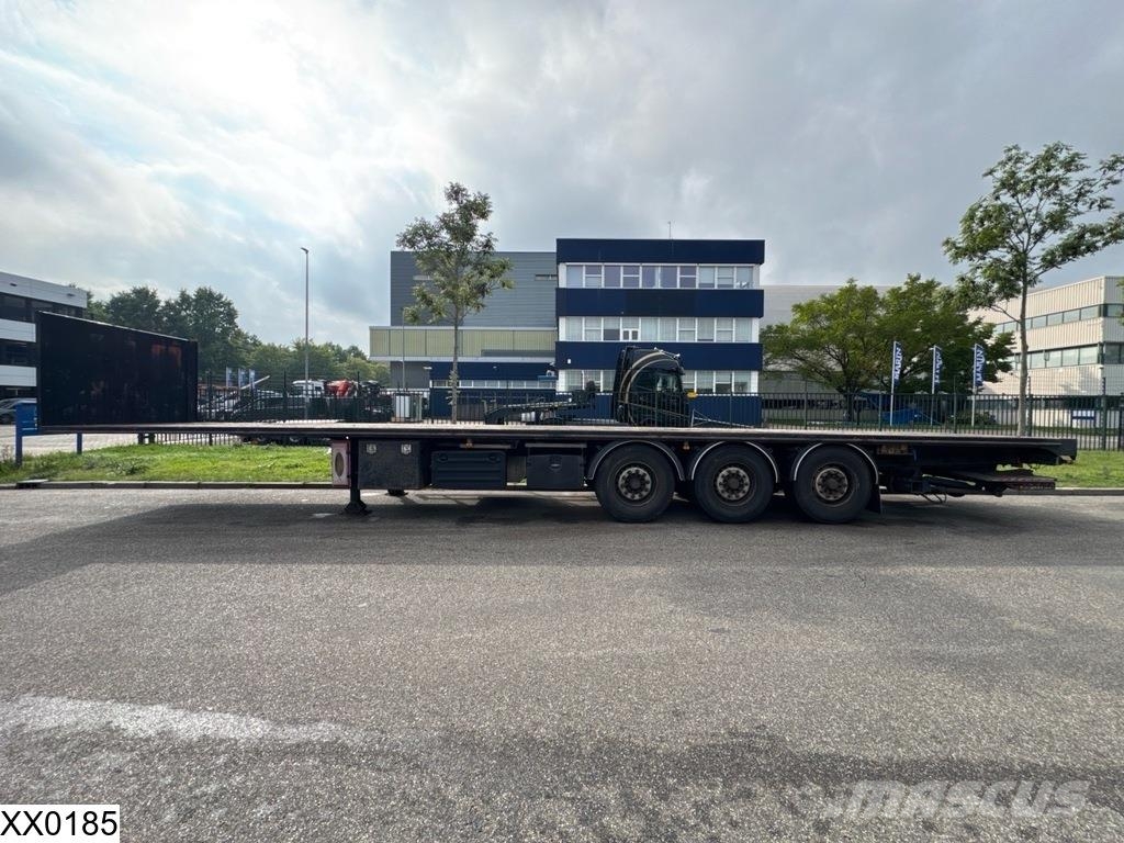 Fruehauf open laadbak Lift axle Vlakke laadvloeren