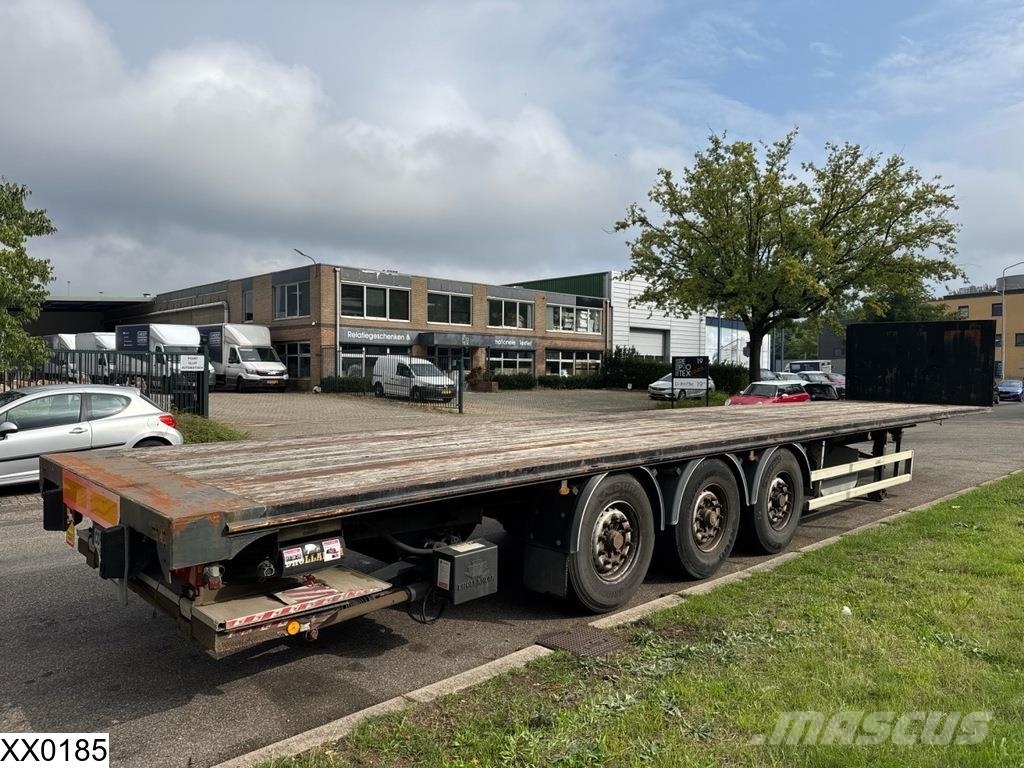 Fruehauf open laadbak Lift axle Vlakke laadvloeren