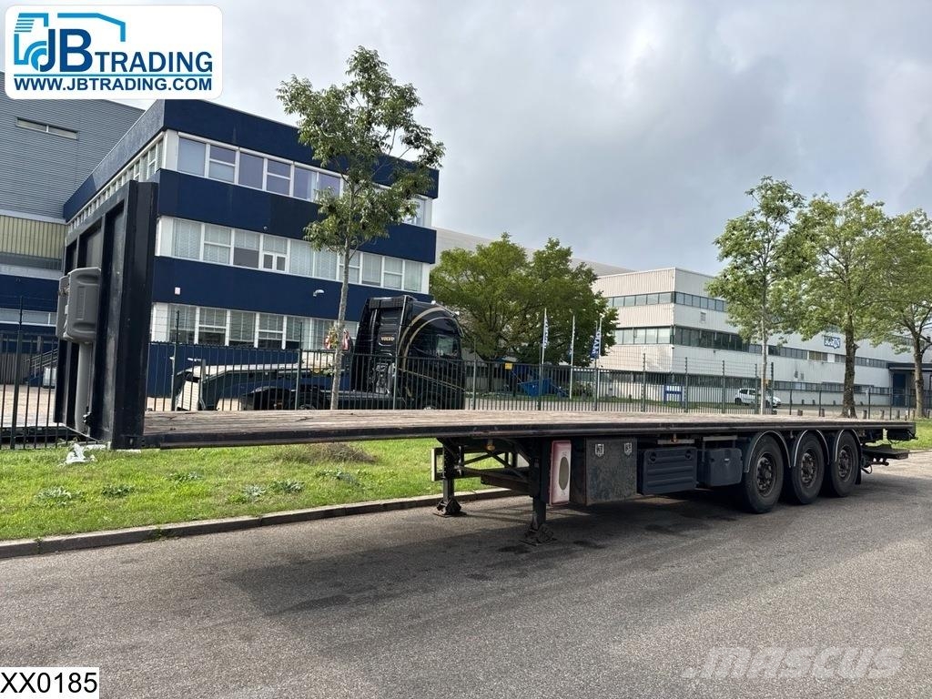 Fruehauf open laadbak Lift axle Vlakke laadvloeren