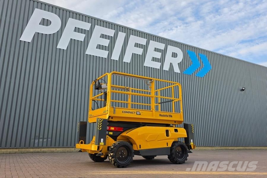 Haulotte COMPACT 10DX Valid Inspection, *Guarantee! Diesel, Saxlifte