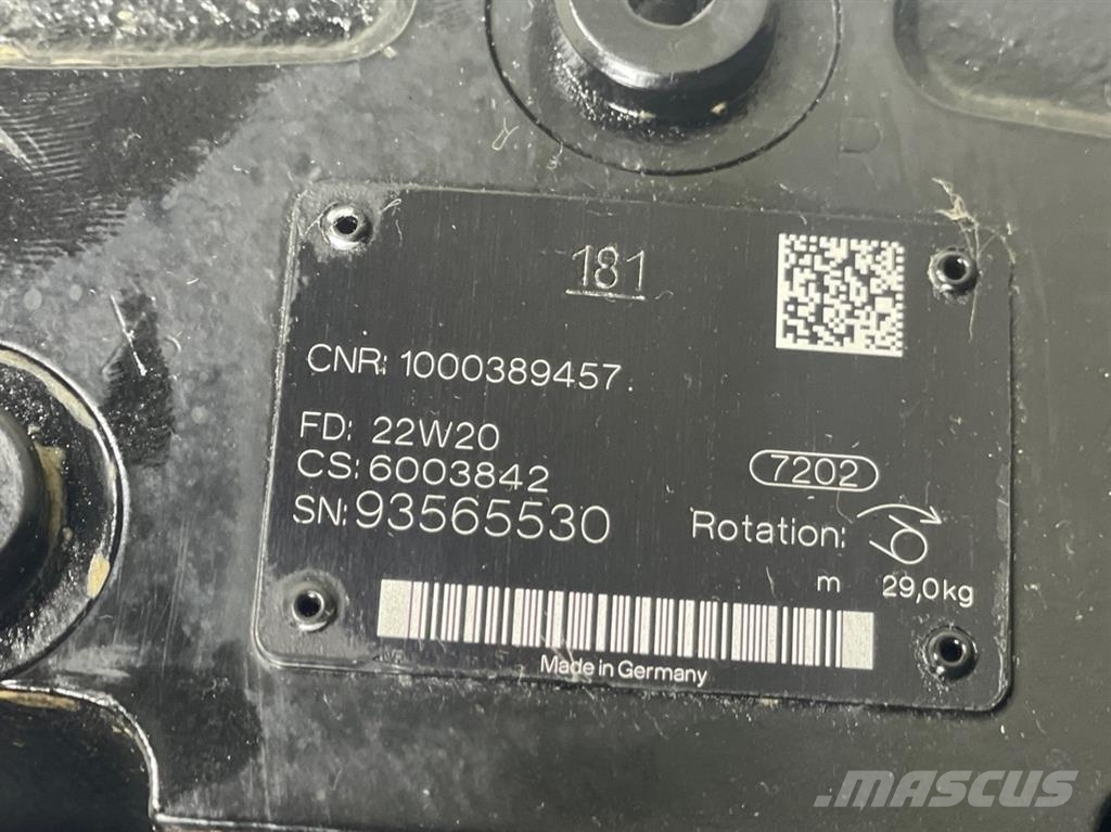 Wacker Neuson 1000389457-Rexroth-Drive pump/Fahrpumpe/Rijpomp Hidraulice