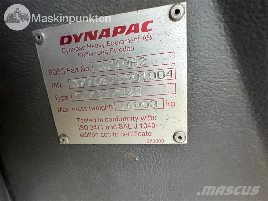 Dynapac CC 432 Tandemrullid