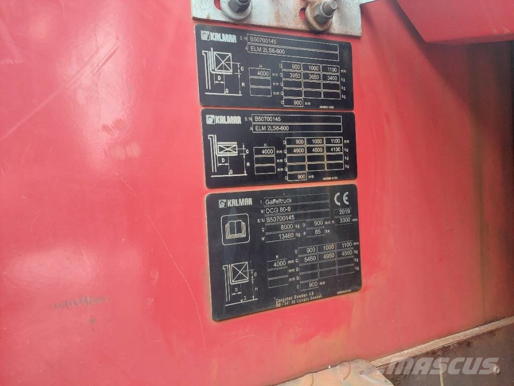Kalmar DCG 80-9 Diesel forklifts