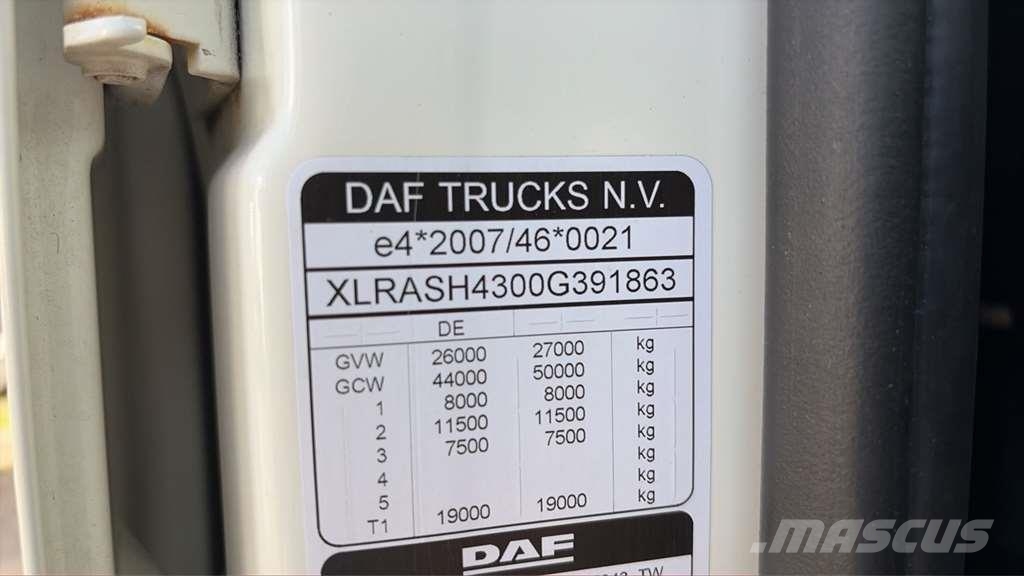 DAF XF480 BDF Kamioni-šasije