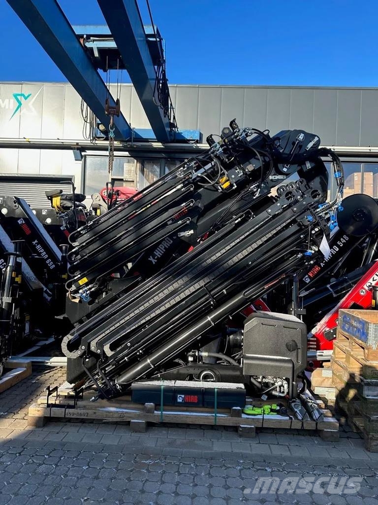 Hiab Kran HIAB X-HiPro 302 E-6 JIB 70 X-4 X-HiPro 302 E Ladekrane