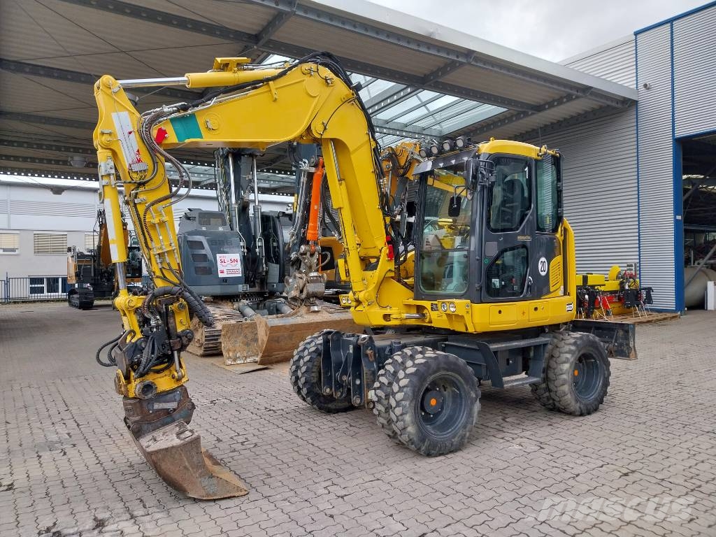 Komatsu PW 98 MR-11 Wheeled excavators