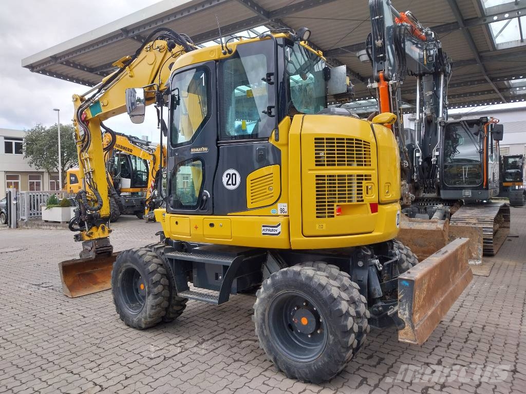 Komatsu PW 98 MR-11 Wheeled excavators