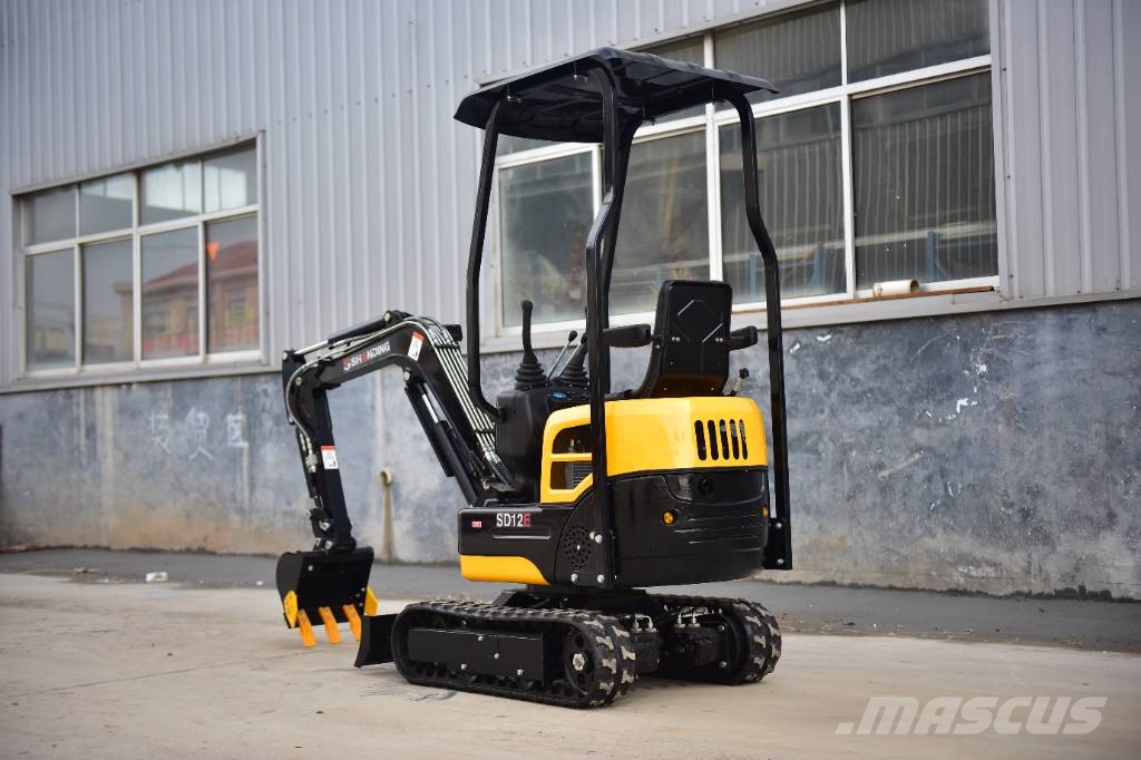 Shanding SD12E Excavator Powerful Engine factory Raupenbagger