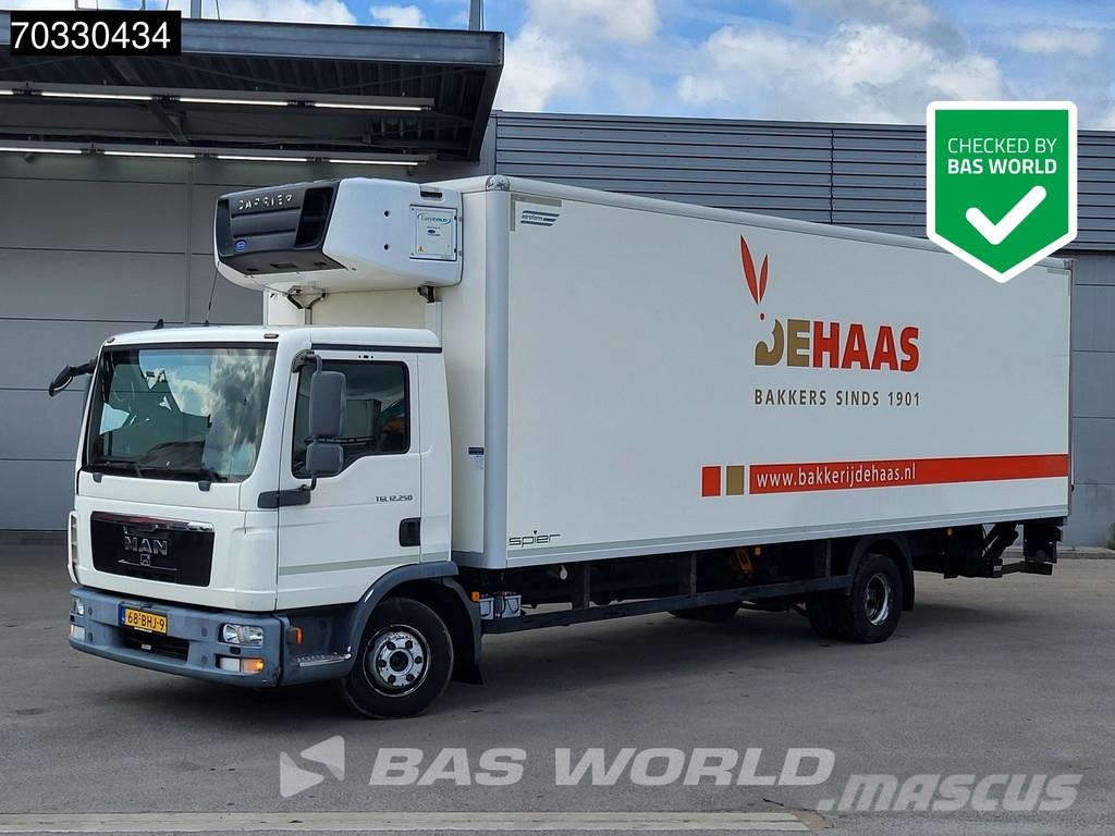 MAN TGL 12.250 4X2 12tons NL-truck APK 1500kg Ladebord Skåpbilar Kyl/Frys/Värme