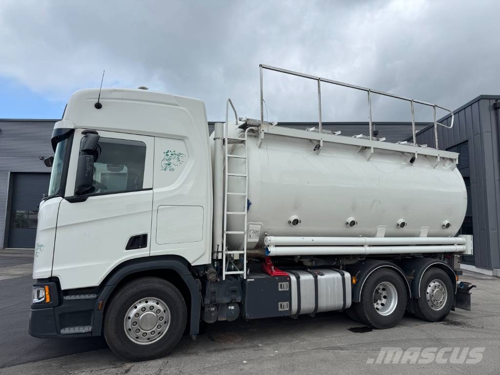 Scania R500 NGS 6x2 26 m3 Silo + HMK Bilcon Siloanhænger Cisternové vozy