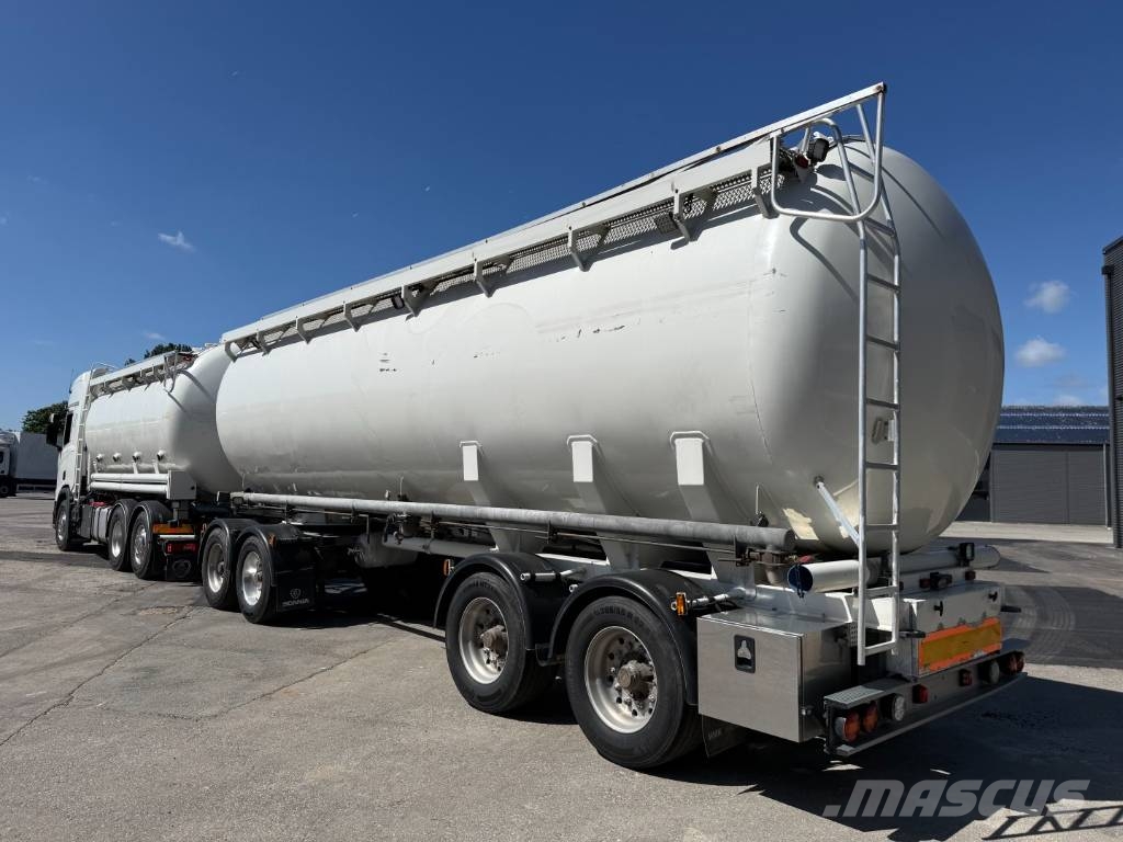 Scania R500 NGS 6x2 26 m3 Silo + HMK Bilcon Siloanhænger Cisternové vozy