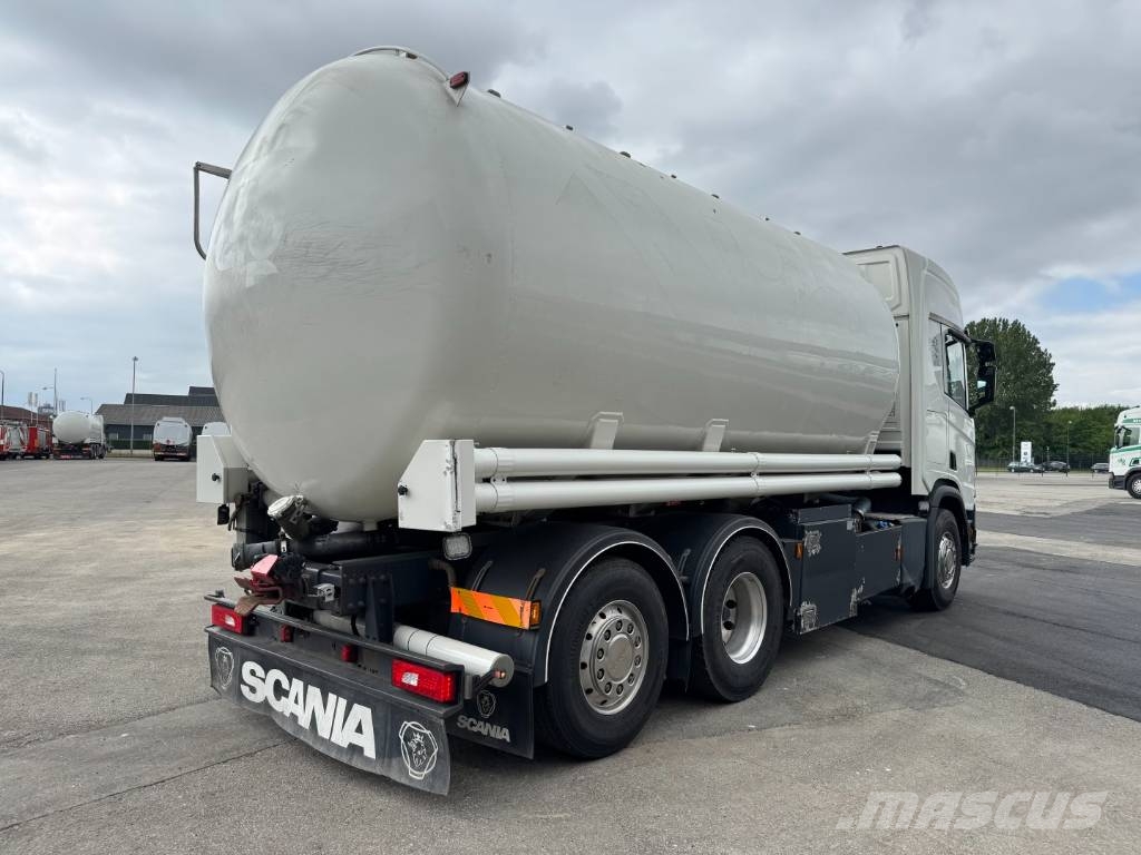 Scania R500 NGS 6x2 26 m3 Silo + HMK Bilcon Siloanhænger Cisternové vozy