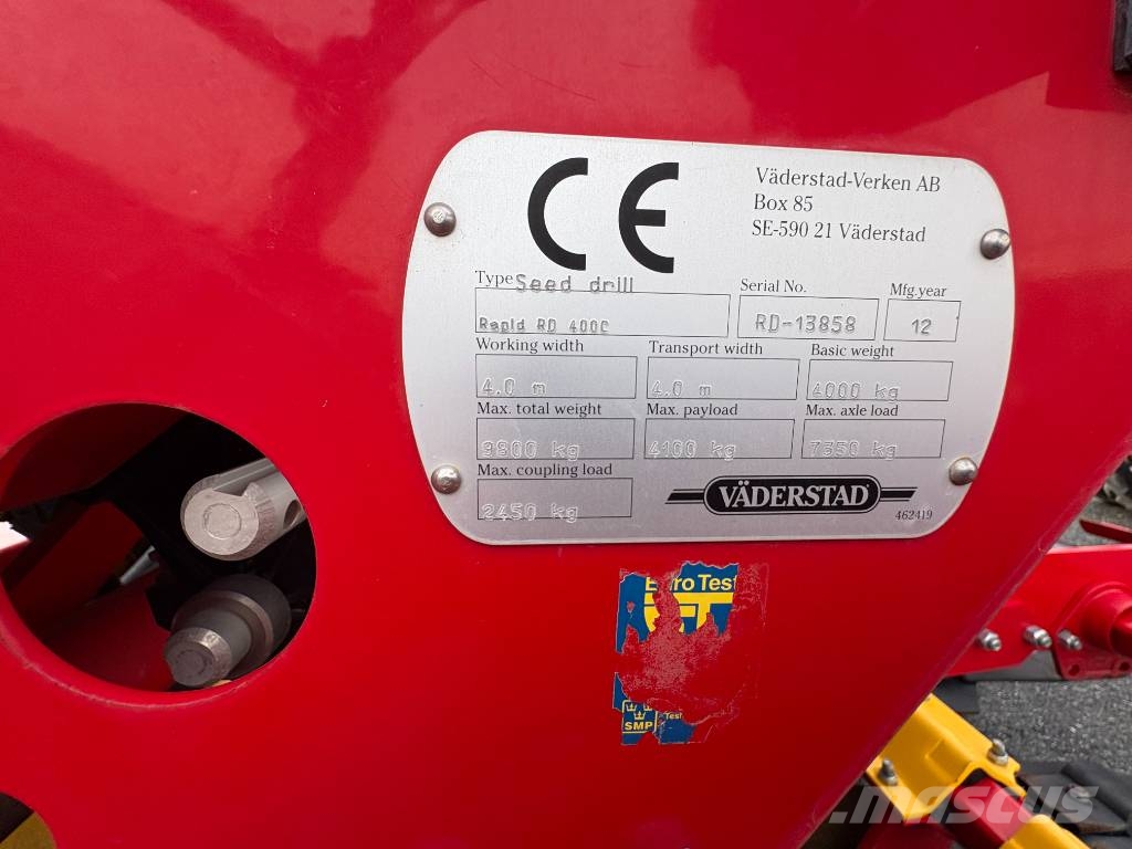 Väderstad RAPID 400 C مثاقيب