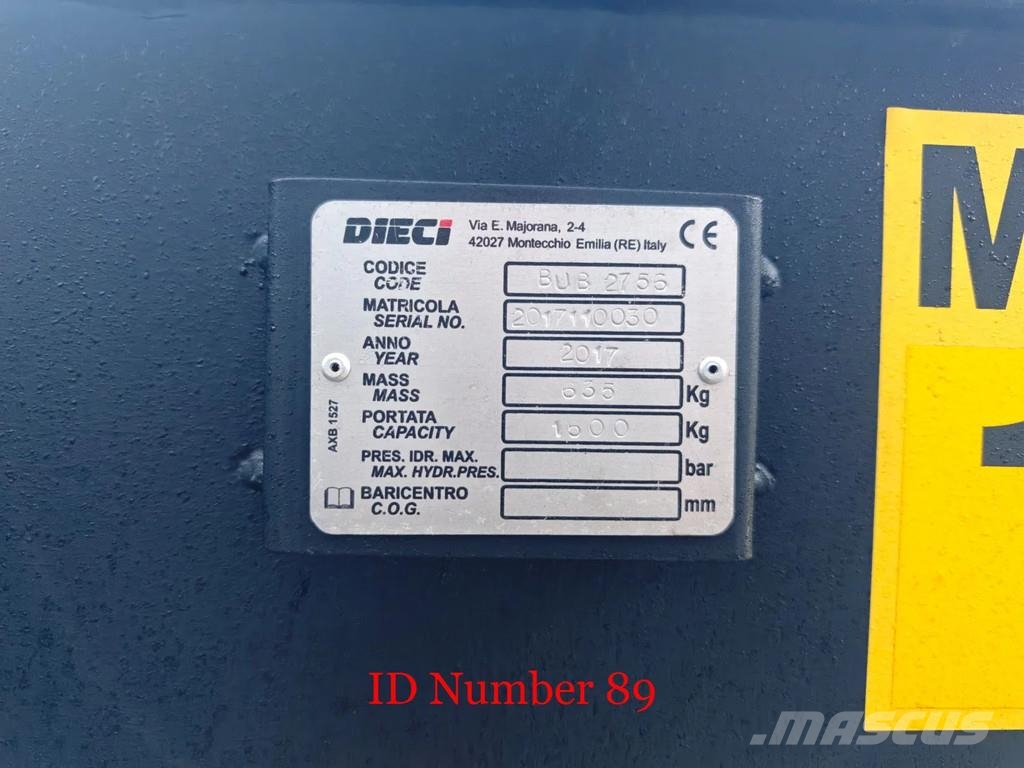 Dieci Pegasus 60.16 Radio Remote Wich Grab! مناولات متداخلة