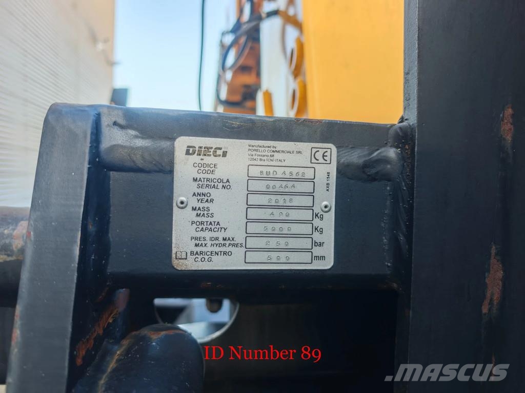 Dieci Pegasus 60.16 Radio Remote Wich Grab! Ładowarki teleskopowe