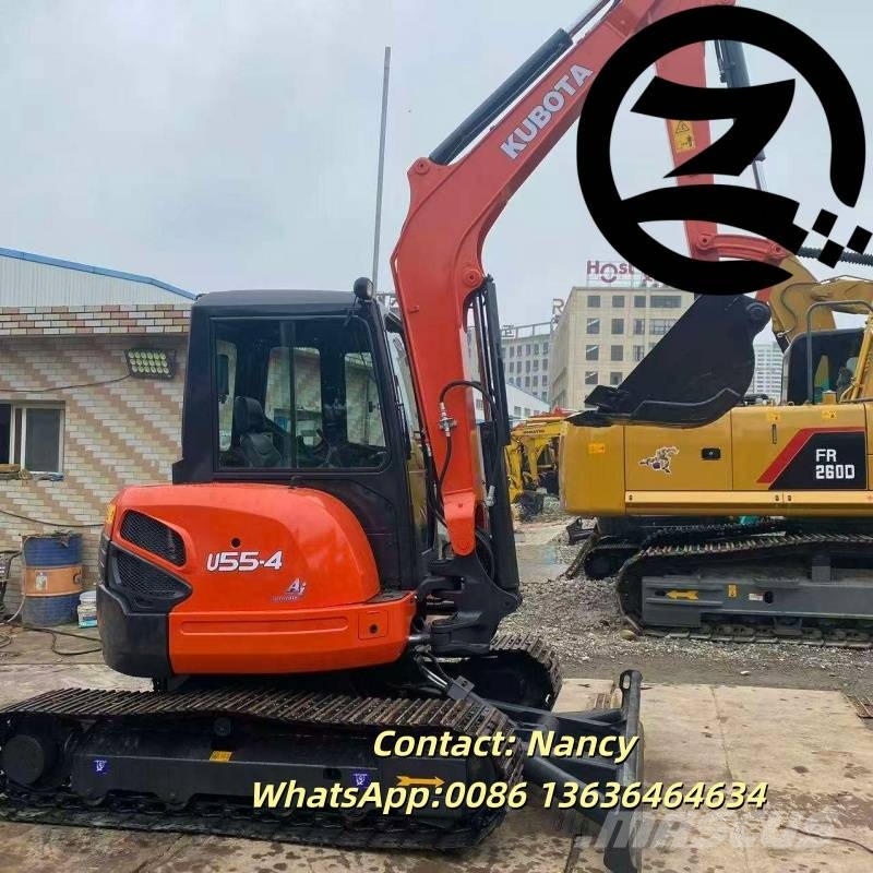 Kubota U 55-4 小型挖土機/掘鑿機<7t(小型挖掘機)