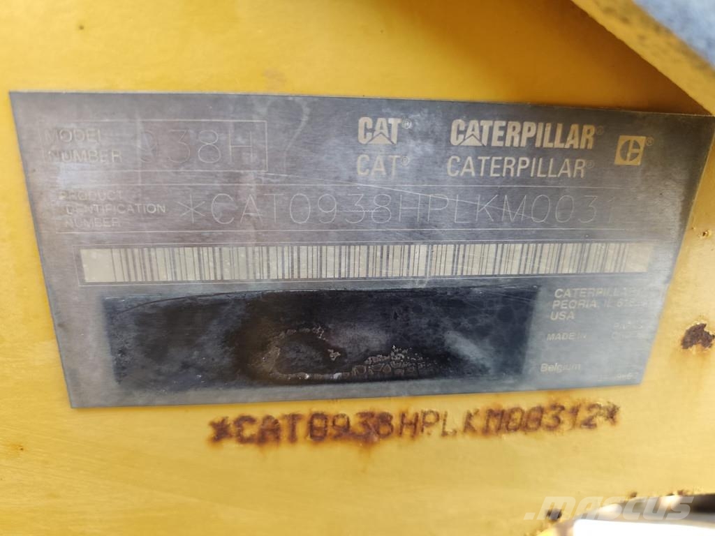 CAT 938M . Hjullastere