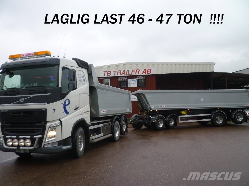 Benalu Laglig Last 46 ton Siderale Lättviktsekipage Tipp Bañera
