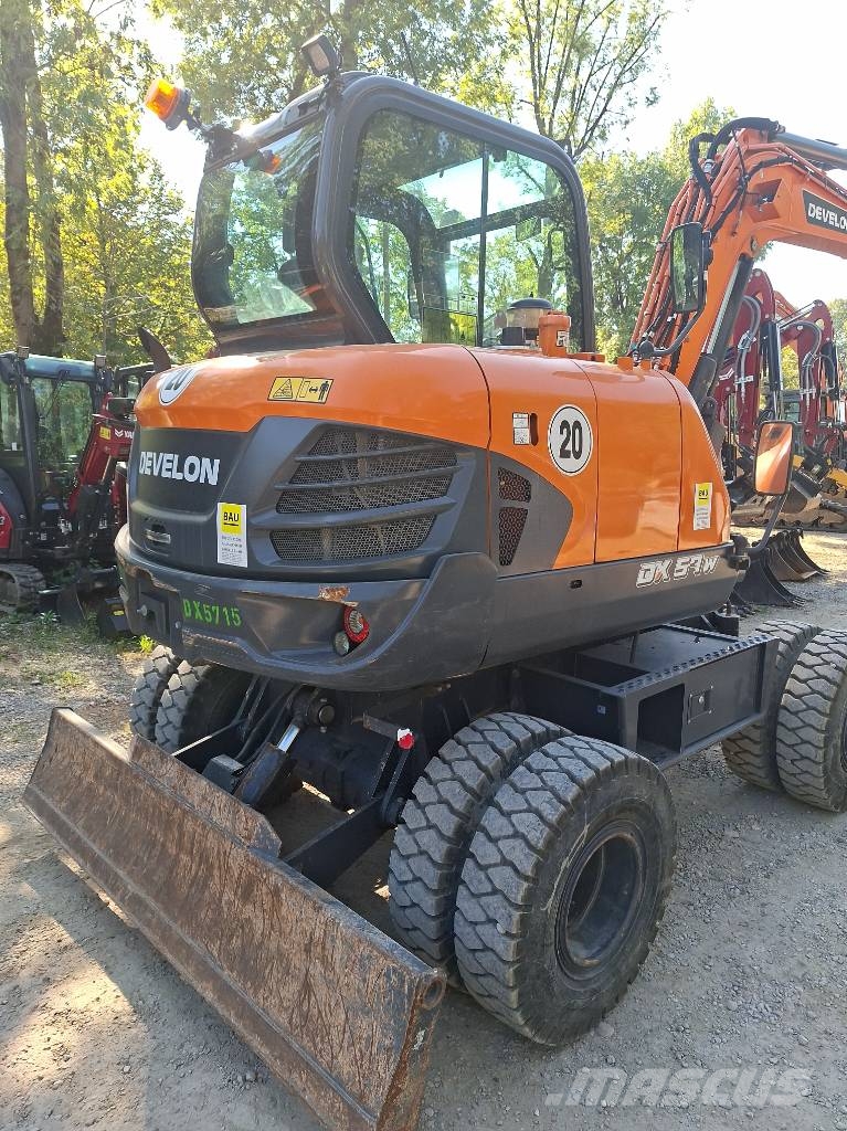 Develon Mobilbagger DX 57 W-7 Bagri na kolesih