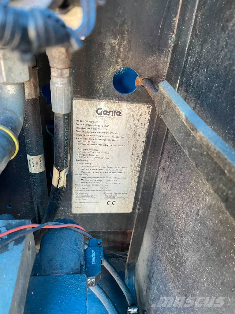 Genie GS 3369 RT Scheren-Arbeitsbühnen