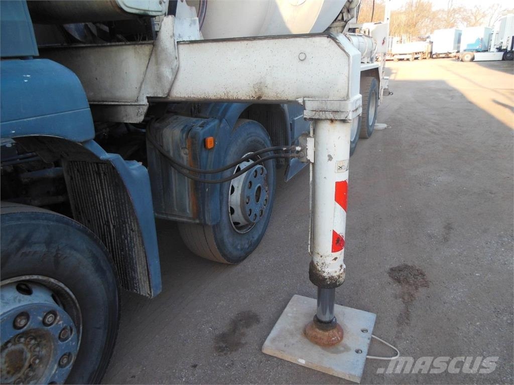 MAN TGA 35.410, 8X4, MIX + PUMPA 24M ミキサー車