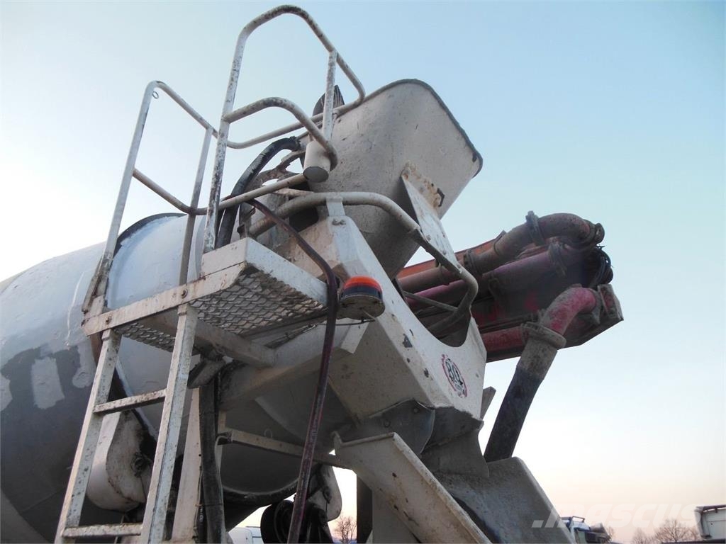 MAN TGA 35.410, 8X4, MIX + PUMPA 24M ミキサー車