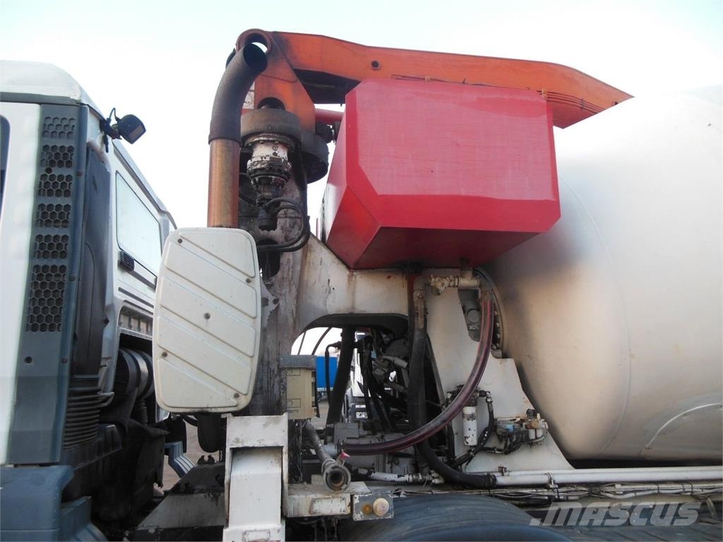 MAN TGA 35.410, 8X4, MIX + PUMPA 24M ミキサー車