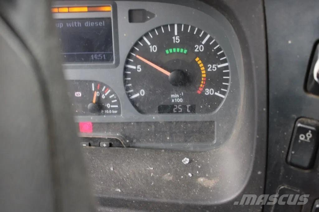 Mercedes-Benz Axor 2633 + 6x2 + euro 5 + manual Lava-kuorma-autot