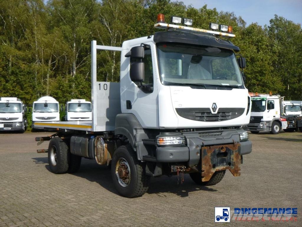 Renault Kerax 380 DXI 4x4 Euro 5 + Hydraulics Kamioni sa otvorenim sandukom