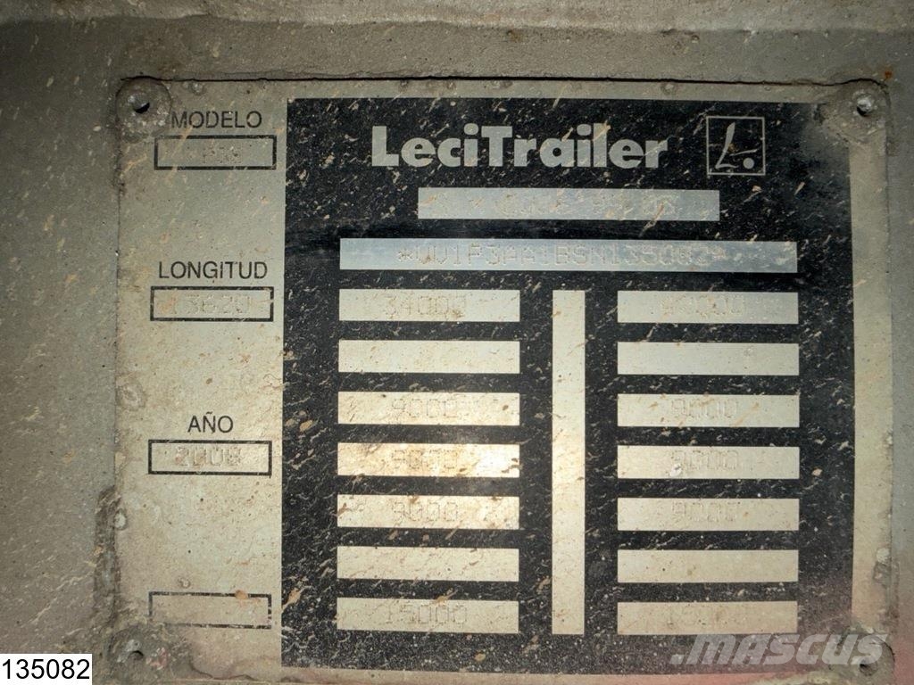 Lecitrailer Tautliner Semirremolques de caja de lona