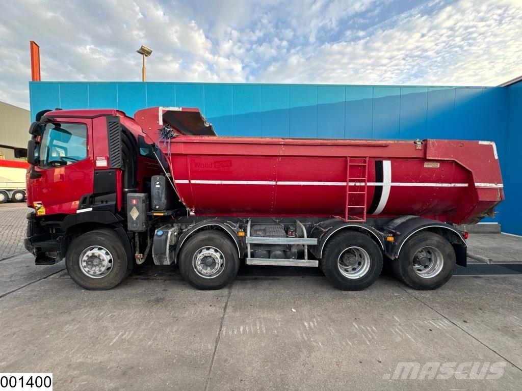Renault C 430 8x4, EURO 6, Retarder, Steel suspension Tipper trucks