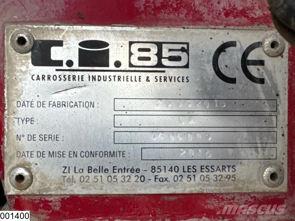 Renault C 430 8x4, EURO 6, Retarder, Steel suspension Tipper trucks