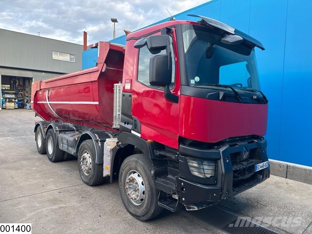 Renault C 430 8x4, EURO 6, Retarder, Steel suspension Tipper trucks