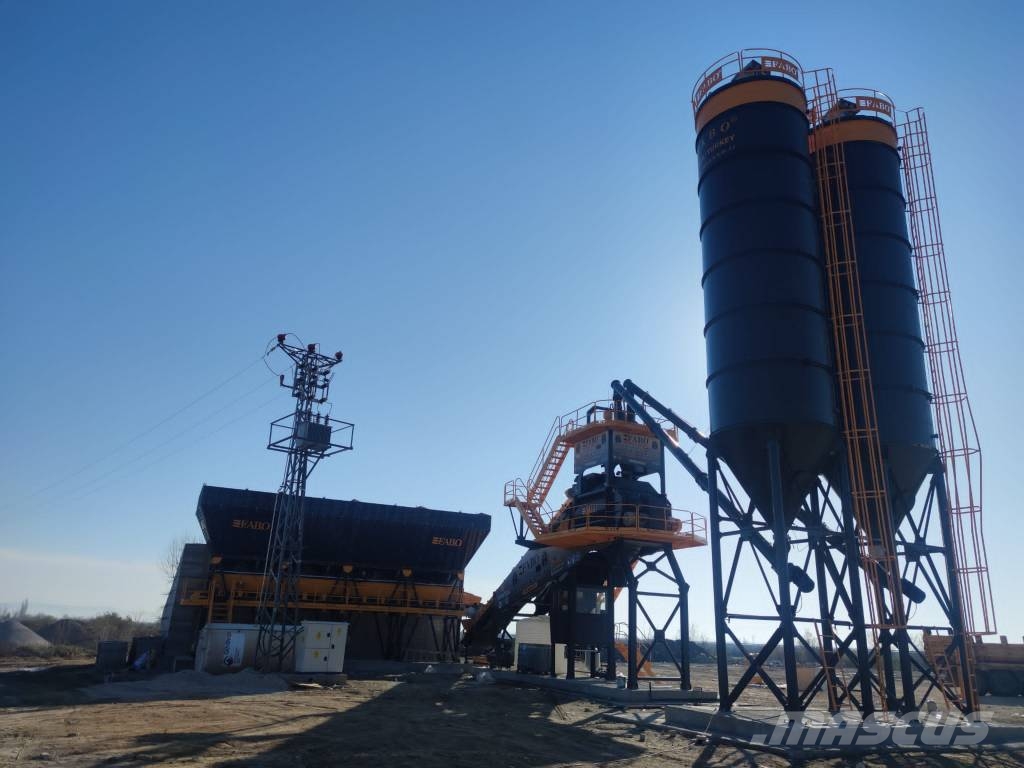 Fabo CENTRALE À BÉTON COMPACTE À BANDE 120 M3/H Cementtillverknings fabriker