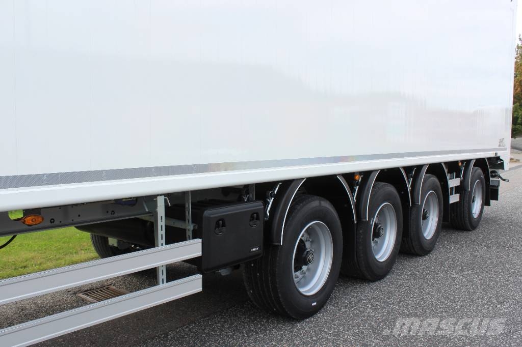 AMT WF410 4 akslet 101 m3 15 m walking floor trailer Walking floor semi-trailers