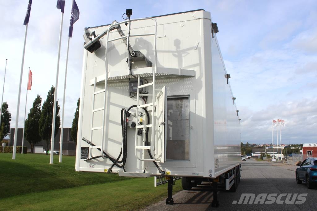 AMT WF410 4 akslet 101 m3 15 m walking floor trailer Walking floor semi-trailers
