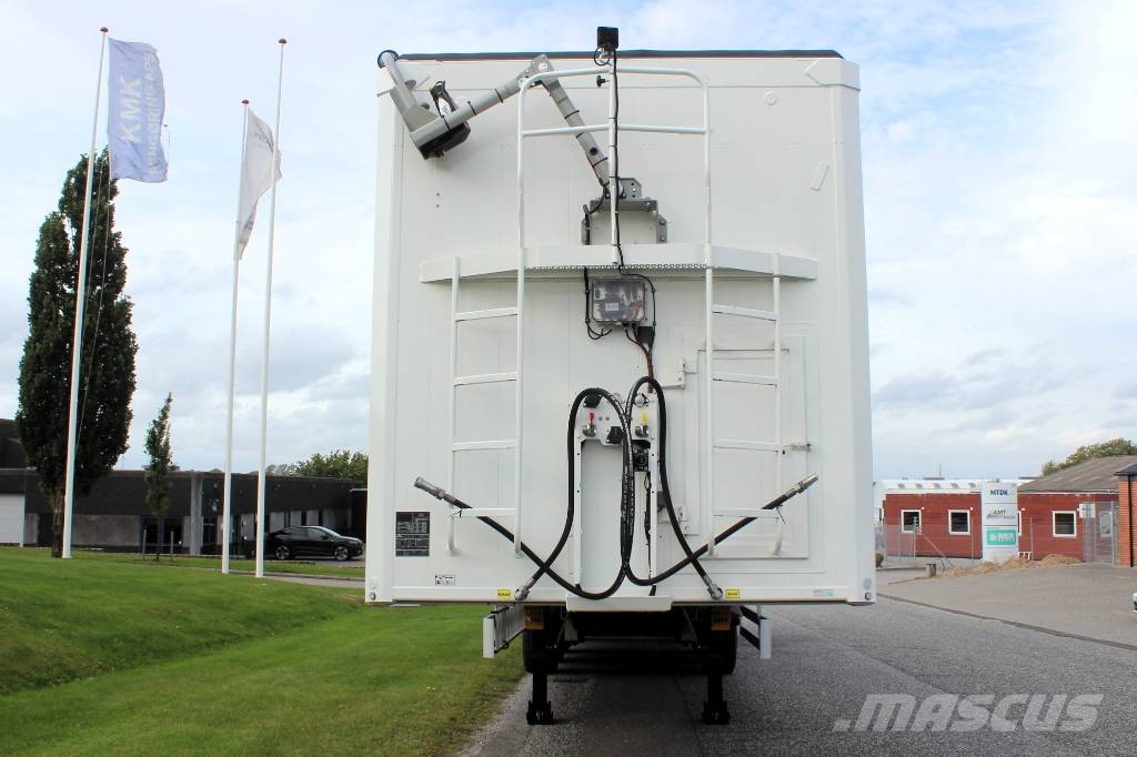 AMT WF410 4 akslet 101 m3 15 m walking floor trailer Walking floor semi-trailers
