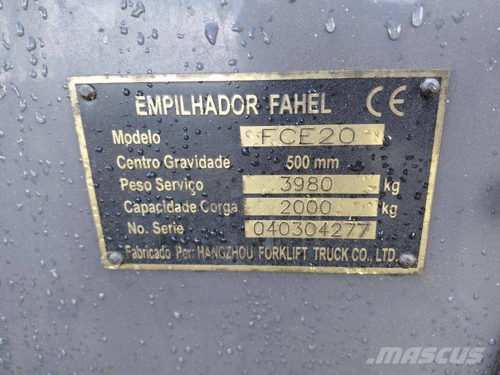 Fahel FCE20 Elektriniai šakiniai krautuvai